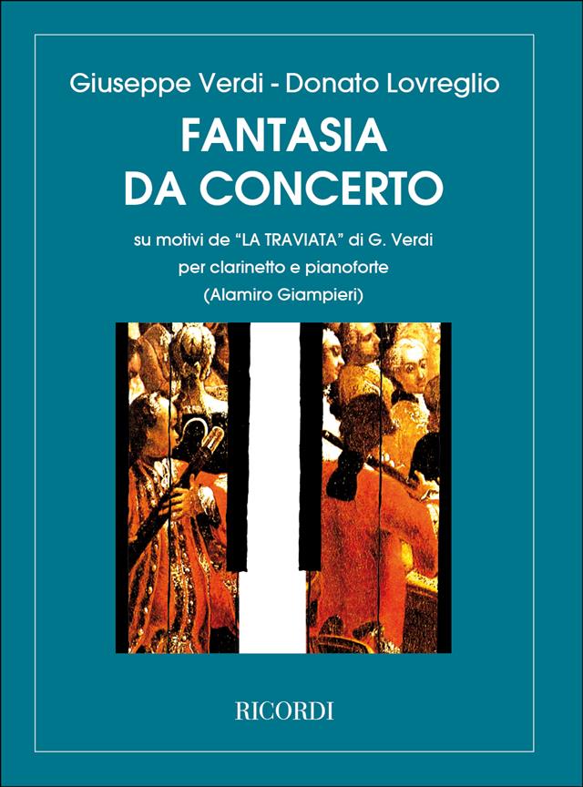 Fantasia da concerto su motivi della Traviata - Per clarinetto e pianoforte - klarinet a klavír